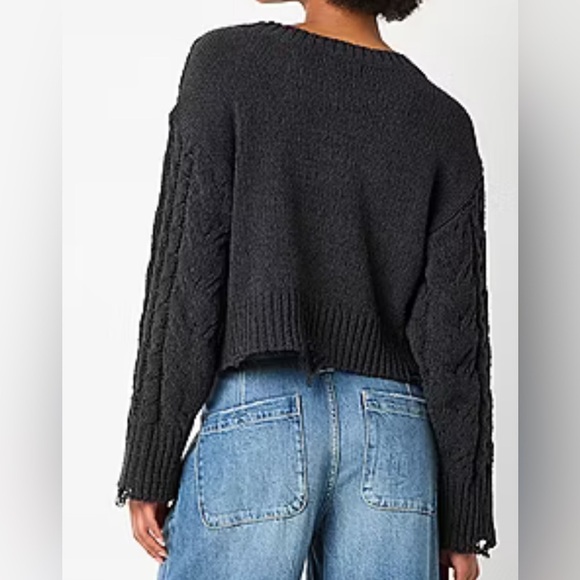 Arizona Crew Neck P Sweater(M B48”L 22”)(S B 44”L 22”) - Picture 3 of 8